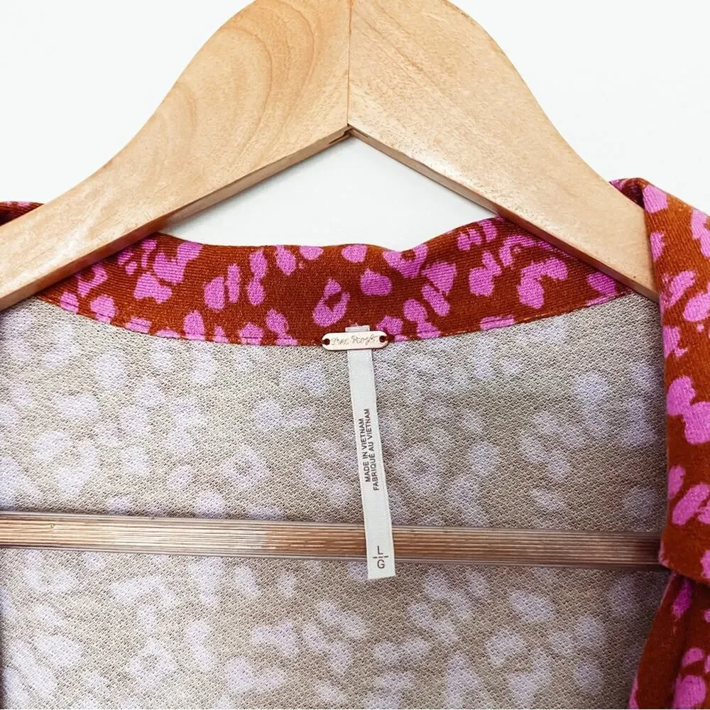 NWT Free People Marsaille Short‎ Sleeve Cut Out Mini Dress Size Large MSRP $128